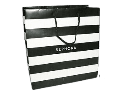 12.75"X11.5"X5" Sephora bag
