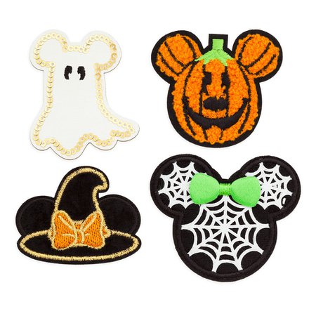 Mickey and Minnie Mouse Halloween Patched Set | shopDisney