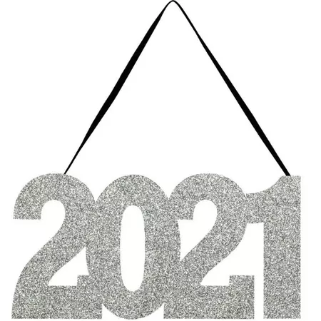 2021 New Year's Eve Glitter Sign by Creative Converting | Google Shopping