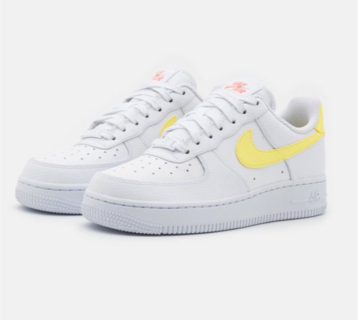 Nike Air Force 1 shoes yellow