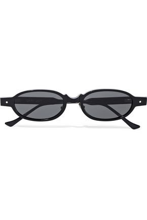 Oval-frame acetate sunglasses | GREY ANT | Sale up to 70% off | THE OUTNET