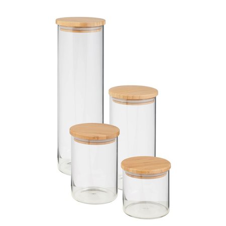 Mint Pantry 4 Piece Storage Jar Set & Reviews | Wayfair