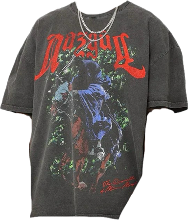 american thrift x lord of the rings nazgûl heavyweight vintage t shirt