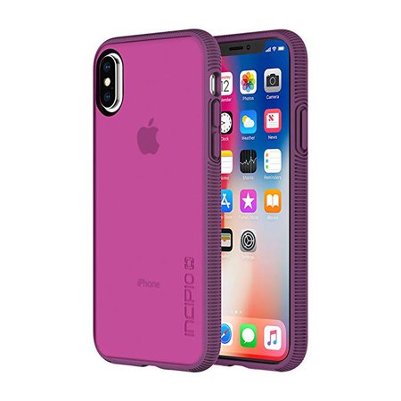 Amazon.com: Incipio Apple iPhone X Octane Case - Plum: Cell Phones & Accessories