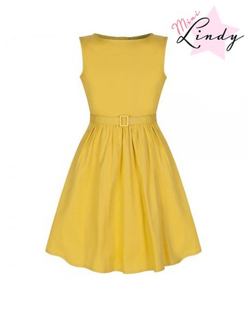 Yellow Audrey dress