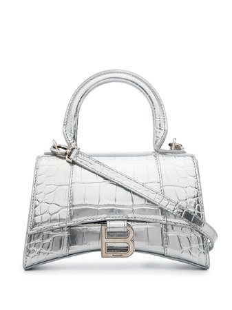 Balenciaga Hourglass Top Handle XS Bag - Farfetch