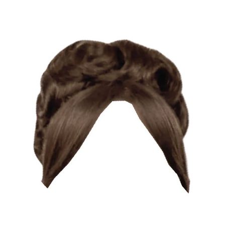 brown hair vintage bun updo hairstyle
