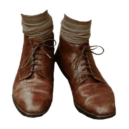 Brown Shies Beige Socks