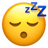 sleep emoji -
