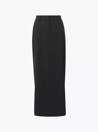 Harry Suiting Midi Skirt Blackout | French Connection US