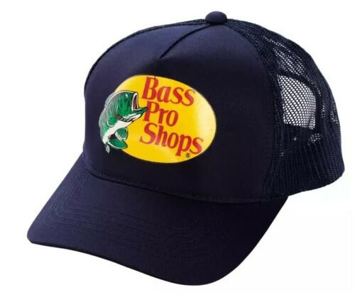 Authentic Bass Pro Shops Logo Mesh Cap Adjustable SnapBack | eBay