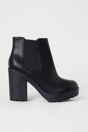 Ankle Boots - Black - | H&M CA