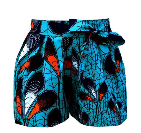 shorts African prints