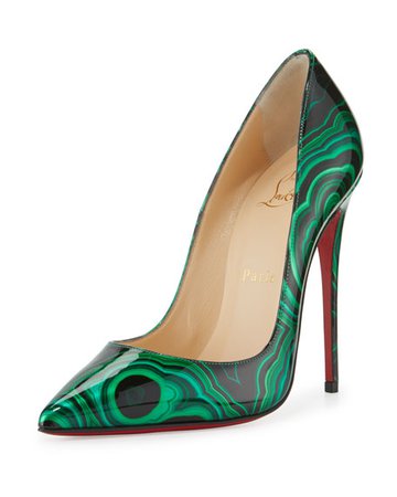 green high heels louboutin - Google Search