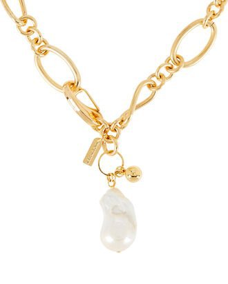 MOUNSER Waxing Chain-Link Pearl Bracelet | INTERMIX®