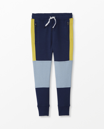 Hanna Andersson colorblock joggers
