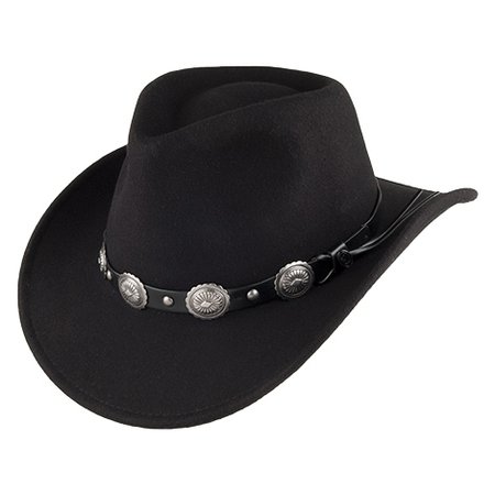 Jaxon & James Tombstone Cowboy Hat - Black from Village Hats.