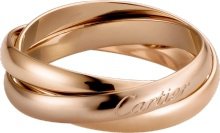 CRB4218800 - Trinity ring, small model - Pink gold - Cartier