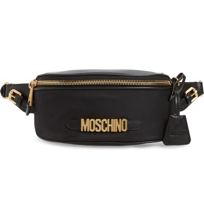 Moschino Logo Nylon Belt Bag | Nordstrom