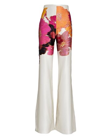Silvia Tcherassi Como Floral Wide-Leg Trousers | INTERMIX®