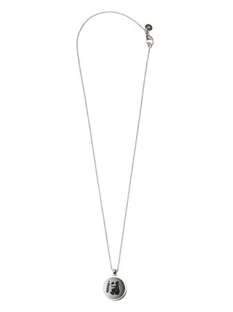 Shop Tom Wood Athena Onyx bead-chain necklace with Express Delivery - FARFETCH