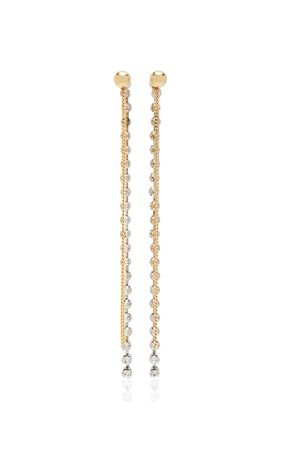 Starr 12k Gold-Plated Crystal Earrings By Demarson | Moda Operandi