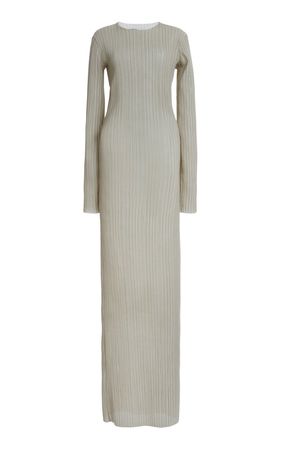 Simple Plisse Maxi Dress By Ludovic De Saint Sernin | Moda Operandi