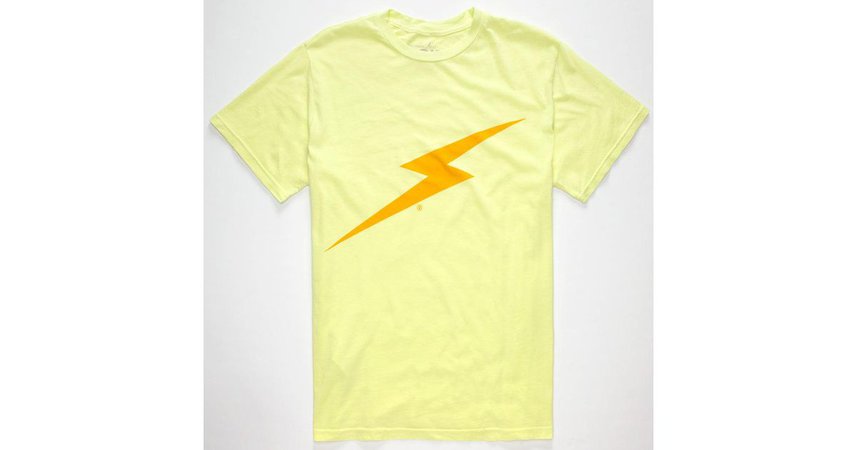 Yellow Lightning Bolt Shirt
