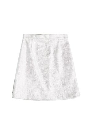 Metallic Skirt with Cotton Gr. FR 40