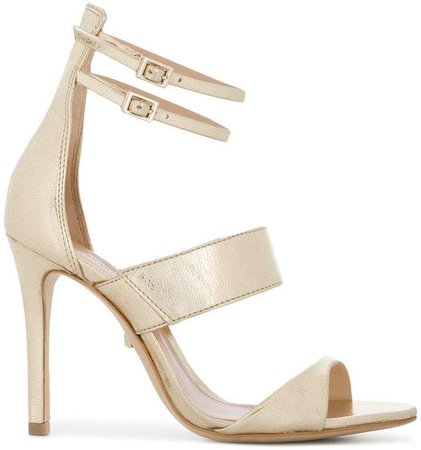 double ankle strap sandals