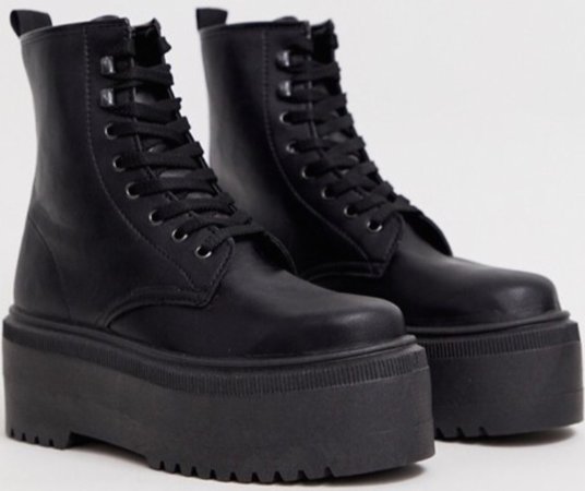 ASOS chunky ankle boots