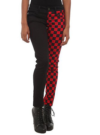 emo checkered jeans - Google Search
