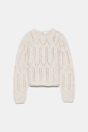 SPECIAL EDITION KNIT SWEATER-Sweaters-KNITWEAR-WOMAN | ZARA United States