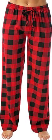Just Love Women Pajama Pants Sleepwear Buffalo Plaid Pajamas at Amazon Women’s Clothing store