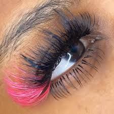pink and black lashes - Google Search