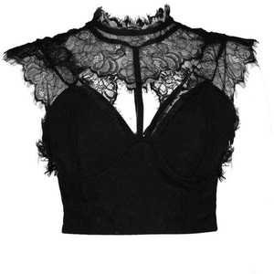 Boohoo Layla Lace Strappy Harness Bralet