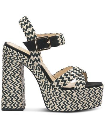 Jessica Simpson Brycen Ankle-Strap Slingback Espadrille Platform Sandals & Reviews - Sandals - Shoes - Macy's