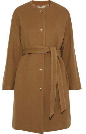 Belted Wool And Cashmere-blend Felt Coat