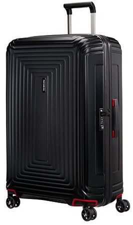 Samsonite Neopulse Spinner M Suitcase, 69 cm, 74 Liter, Black (Matte Black): Amazon.co.uk: Luggage