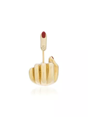 Anissa Kermiche French For Goodnight Red Single Earring - Farfetch