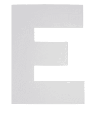 Chipboard Letter E by Recollections®
