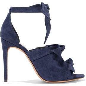 Charlie Knotted Suede Sandals