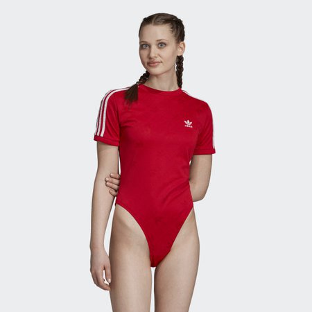 adidas Bodysuit - Red | adidas US