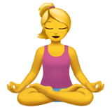 🧘 persona in posizione del loto - Significato Emoji