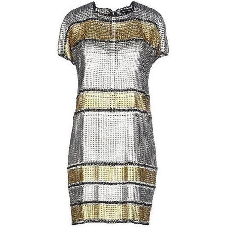 Paco Rabanne 60's Inspired Modern Version of Brigitte Bardot Chain Mail Dress For Sale at 1stdibs