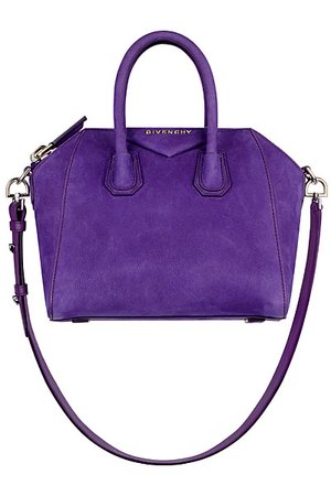velvet purple givenchy bag