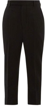 Easy Astaires Wool Trousers - Womens - Black