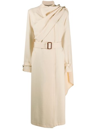 Gucci Scarf Detail Trench Coat Ss20 | Farfetch.com