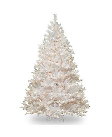 National Tree Company 6.5' Winchester White Pine Tree with 400 Clear Lights - Macy's