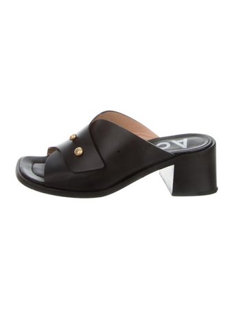 Acne Studios Joaney Slide Sandals - Shoes - ACN46569 | The RealReal